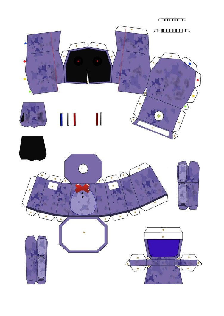 Pt 1 By Fnaf Papercraft On DeviantArt
