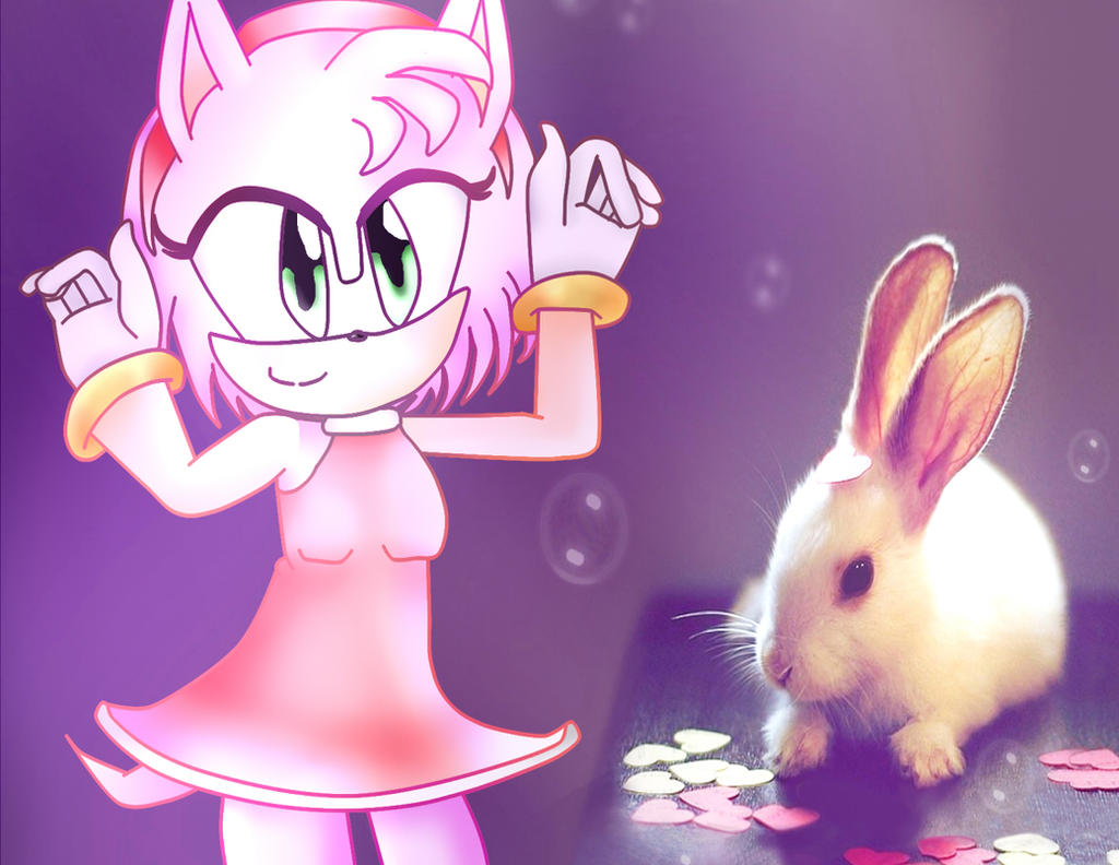 Deviantart Amy The Rabbit Amy Rose - Bunny by heartsthekitteh on DeviantArt