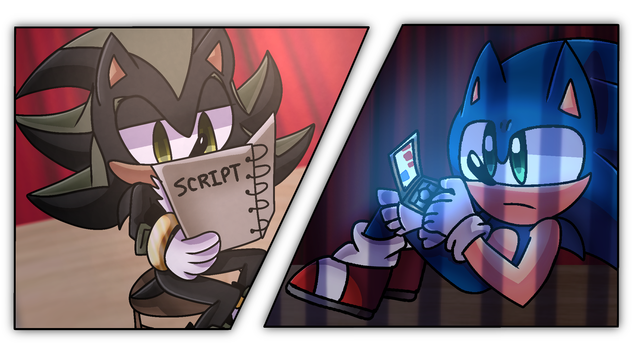 2021 ART BOOK - Dark Sonic drawing - Wattpad