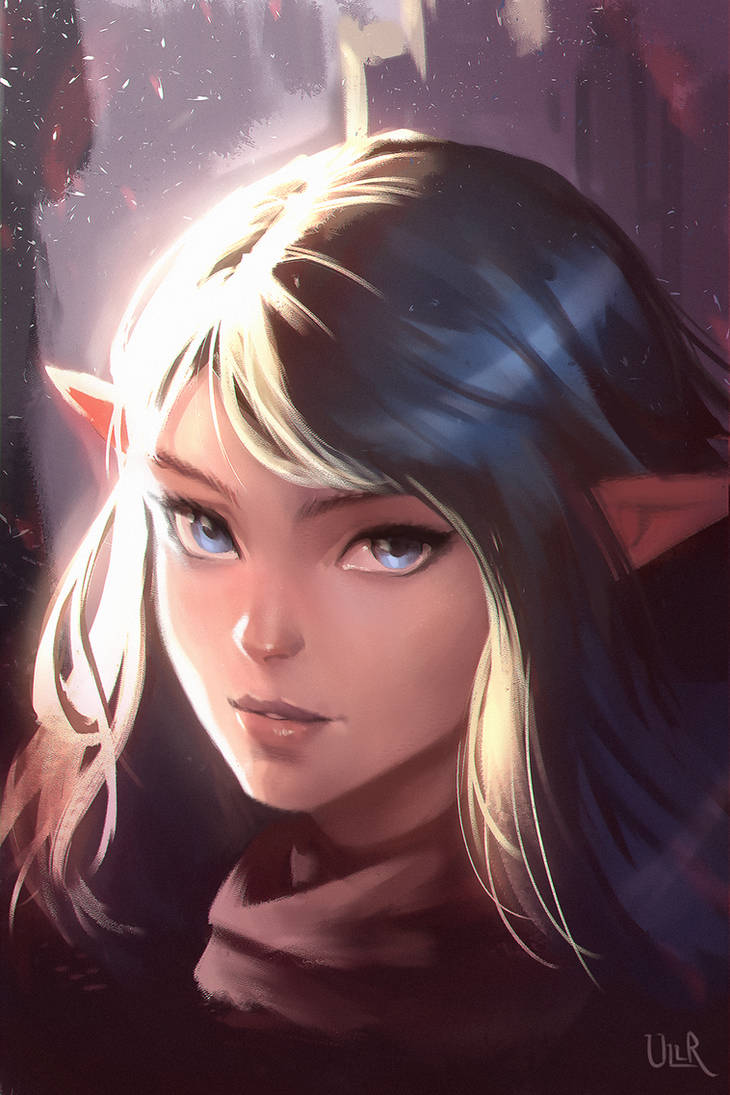 elf girl by ullr20 on DeviantArt