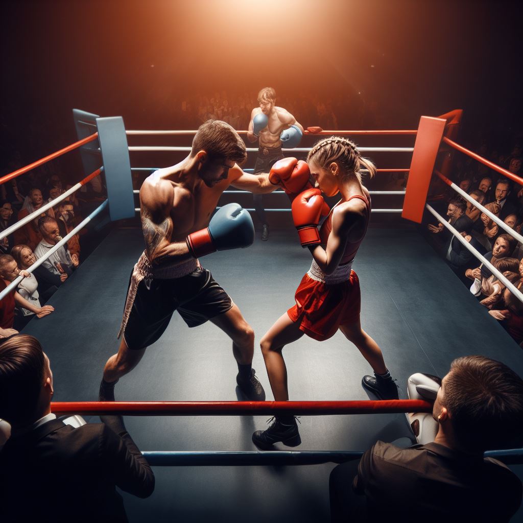 Mixed boxing local tournament by papa2016 on DeviantArt