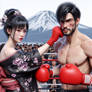 A Japanese boxing couple