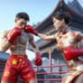 Chinese beauty delivering a punch 2