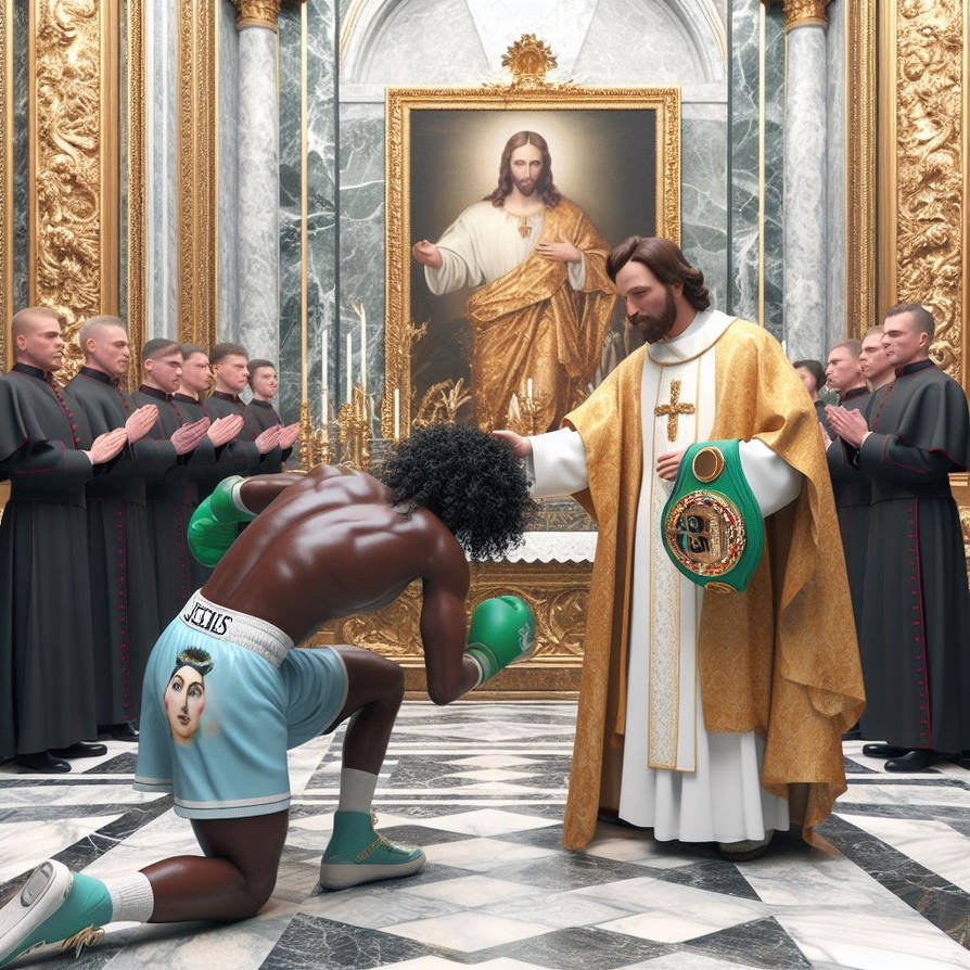 Boxing God In You're blessed by the punching fist of God! by papa2016 on DeviantArt