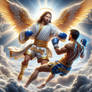 Jesus loves muay thai!