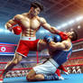 The boxing tournament: N Korea vs S Korea