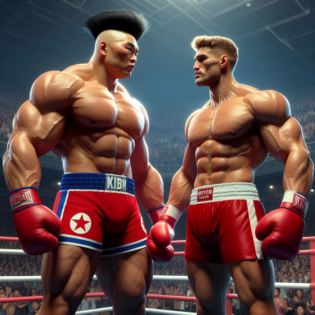 Kim Il Sung's secret boxing weapon by papa2016 on DeviantArt
