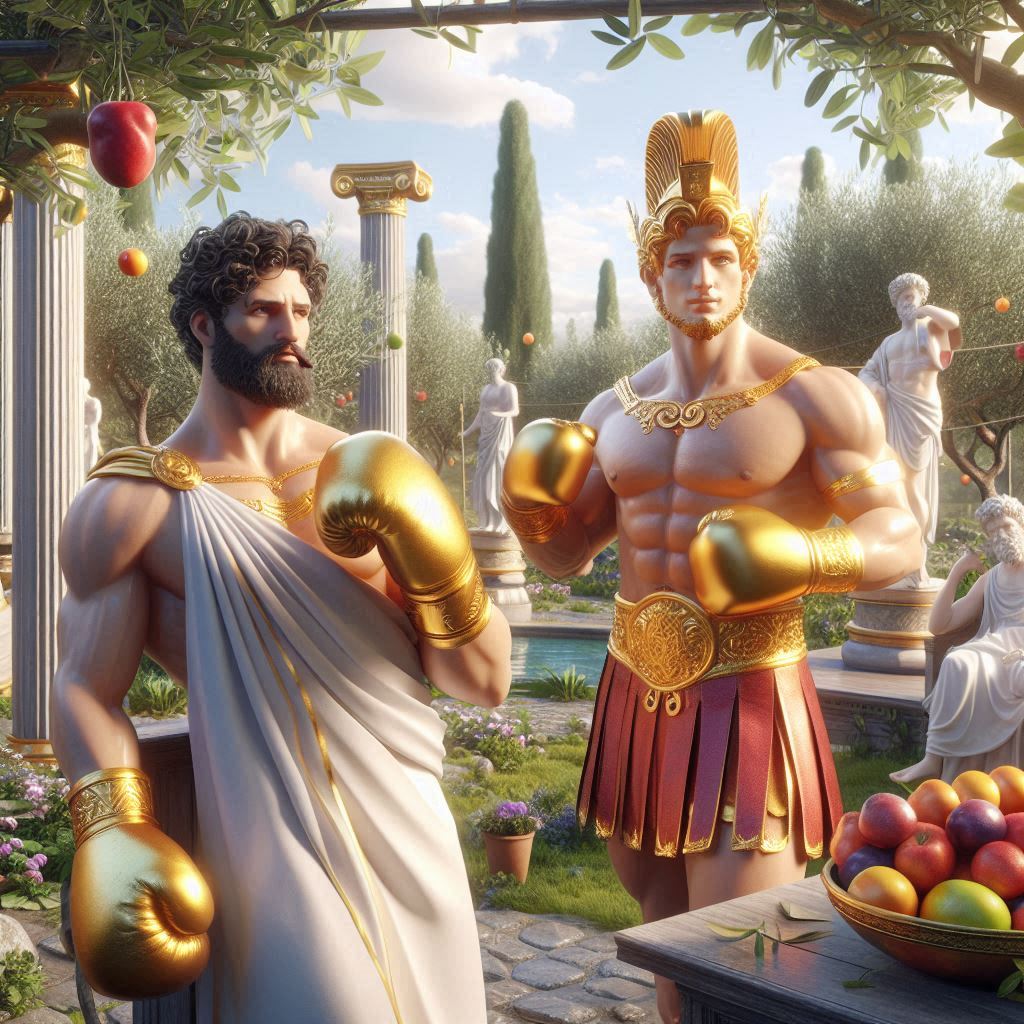 Boxing God In The Greek gods of boxing by papa2016 on DeviantArt