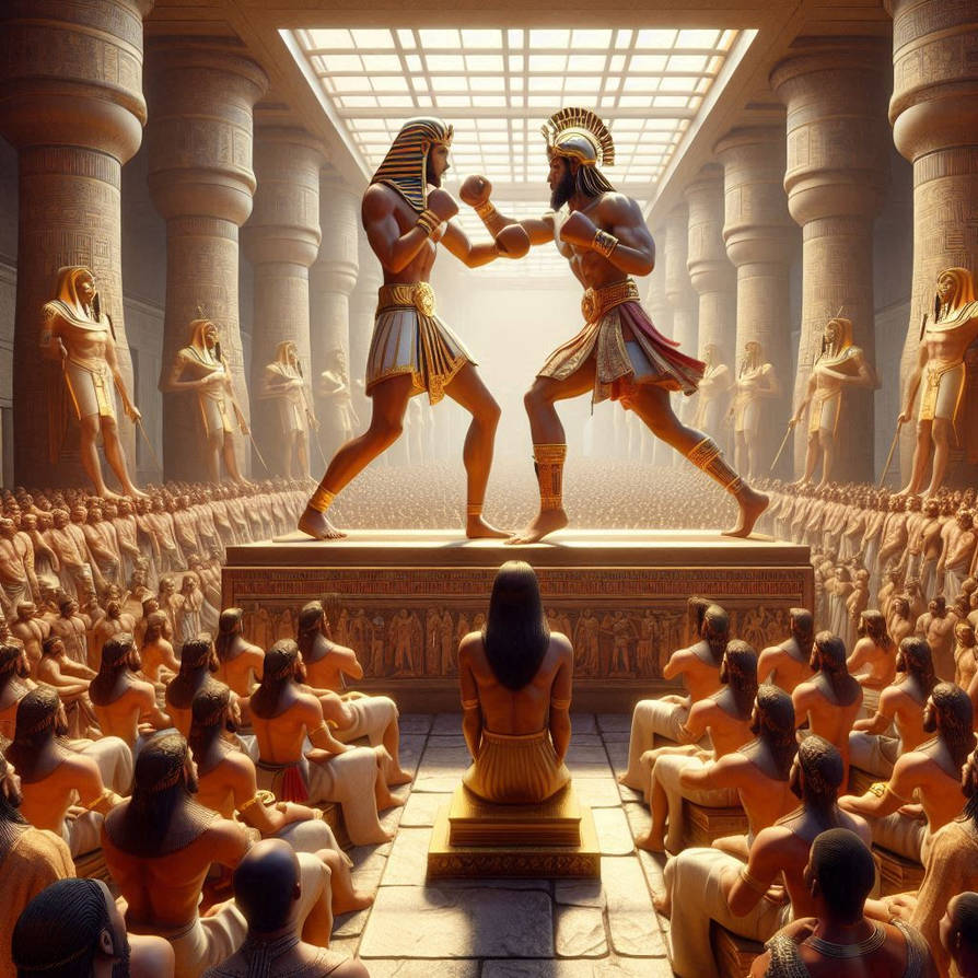 Boxing God In Pray to the Boxing Gods by papa2016 on DeviantArt