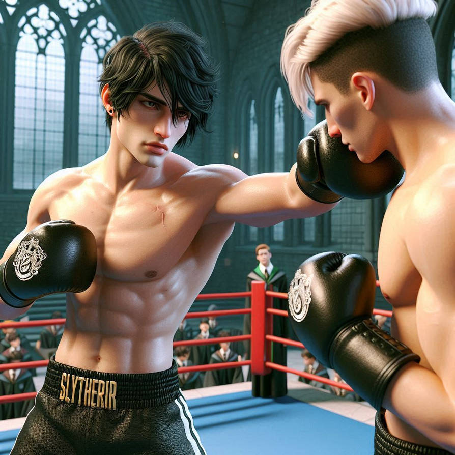 Tom Riddle Jr fighting by papa2016 on DeviantArt