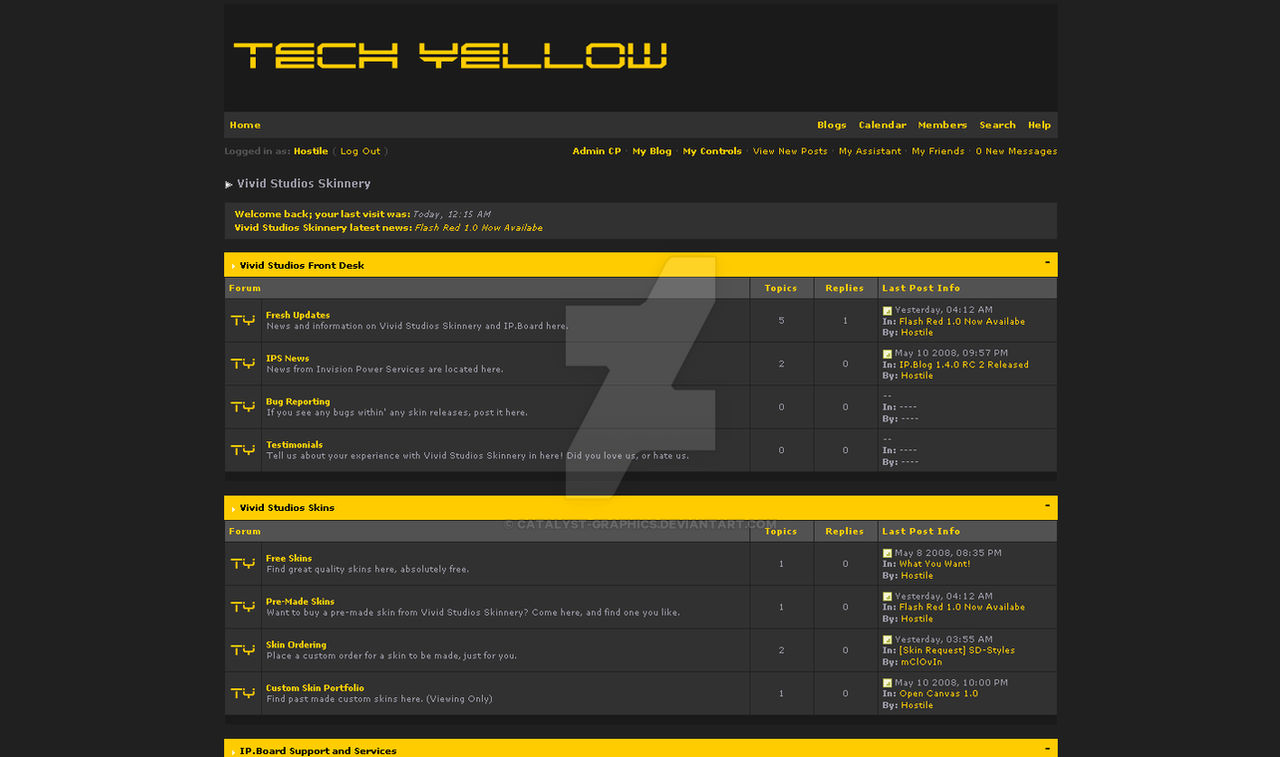 Yellow Technical Files Tech Yellow 1.0 by Catalyst-Graphics on DeviantArt