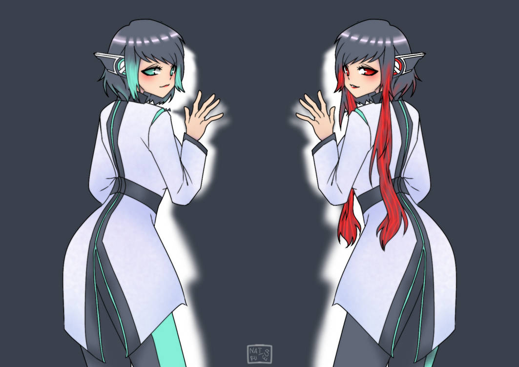 Izu and Azu by Nairuniverse on DeviantArt