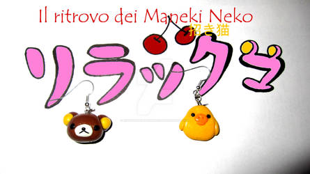 Orecchini Rilakkuma