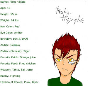 Roku Hayate Child Profile