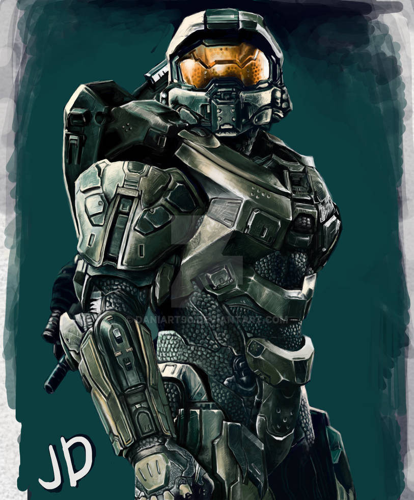 master chief by DaniART90 on DeviantArt