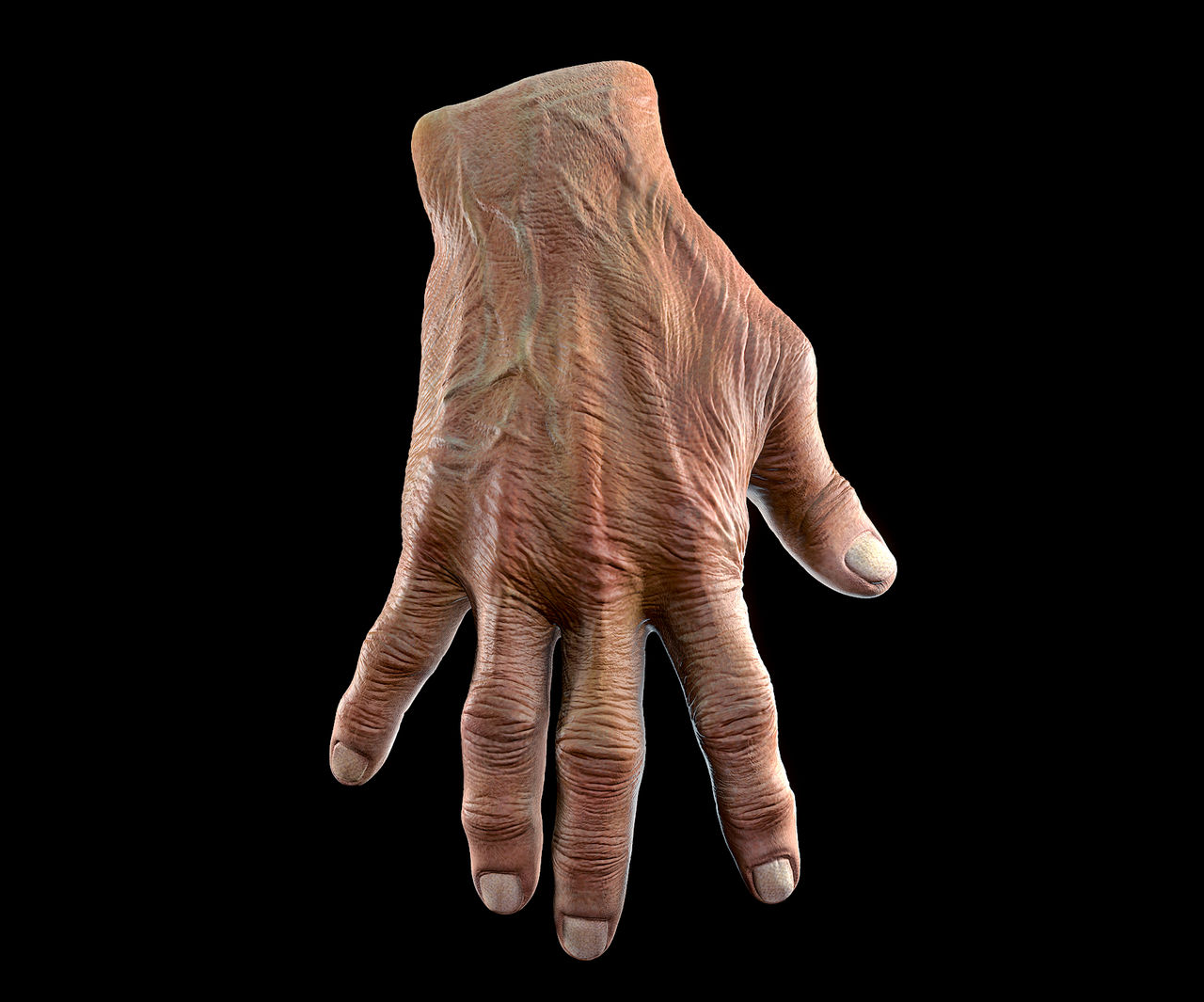 Old man hand by DaniART90 on DeviantArt