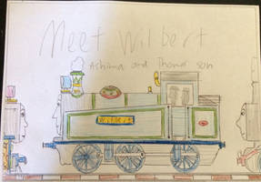 Wilbert the tank engine (Thomas and Ashima son)