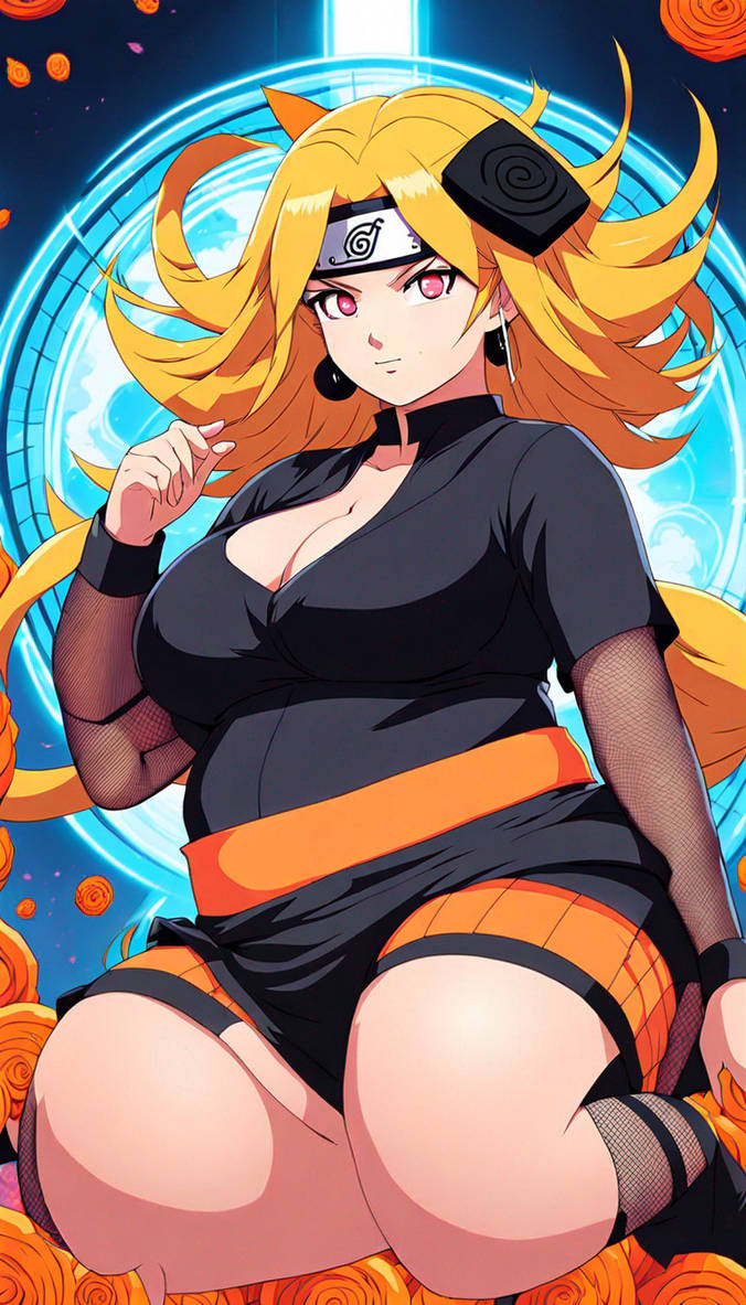 Chubby Goth girl Naruto