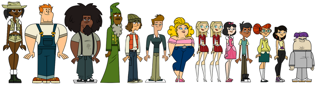Total Drama Pahkitew Island : Official Cast! by MartinTDLover on DeviantArt...