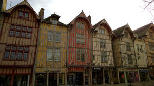 Half-timbered houses