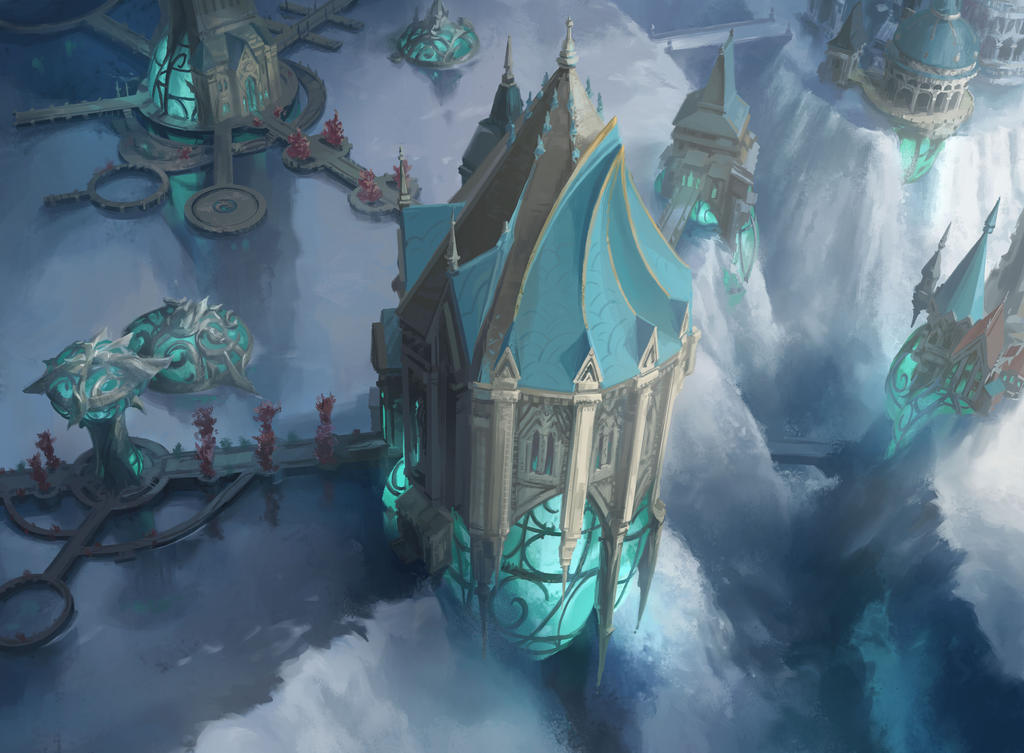Simic Island by fooyee on DeviantArt