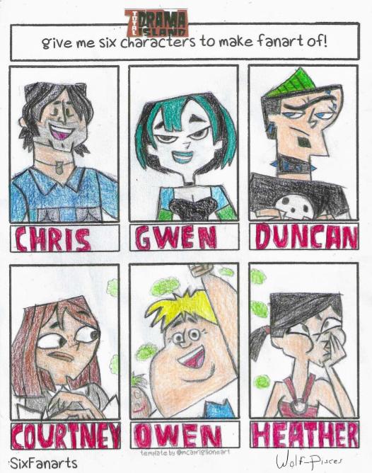 Td Rama Deviantart 6 Total Drama FanArt by Wolf-Pisces on DeviantArt