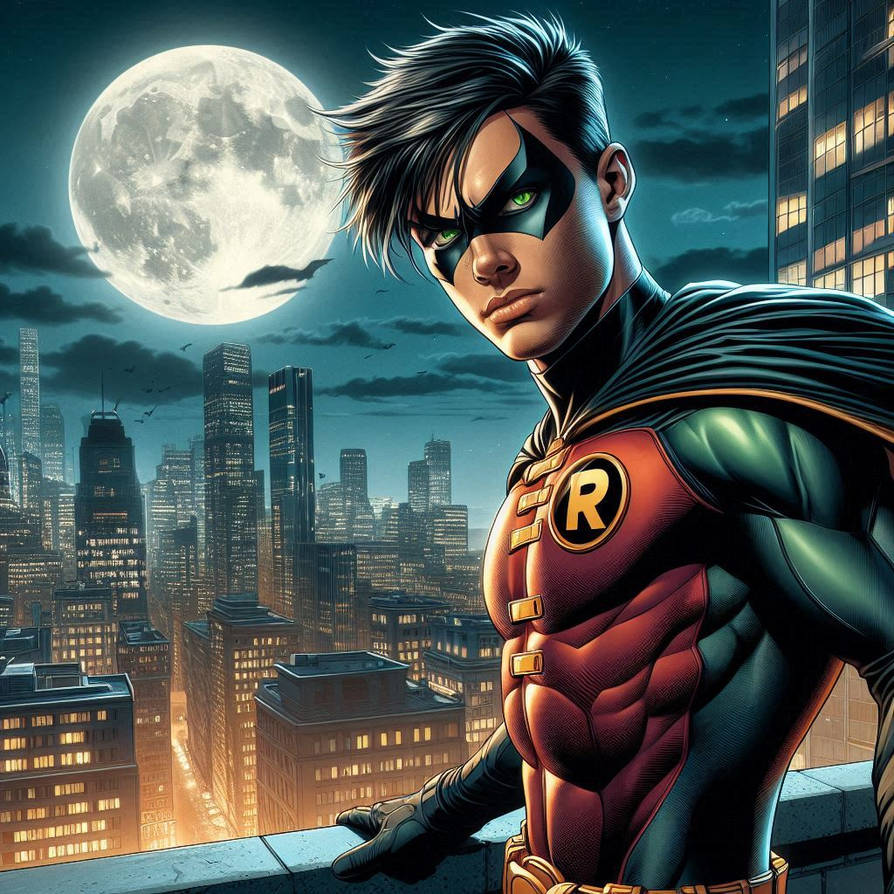 Teen Titans - Robin by Ryujet on DeviantArt
