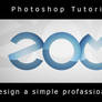 Photoshop Logo Tutorial : Simple Professional Log