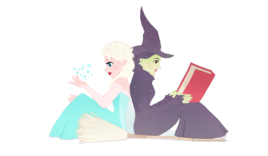 Elsa and Elphaba - V2