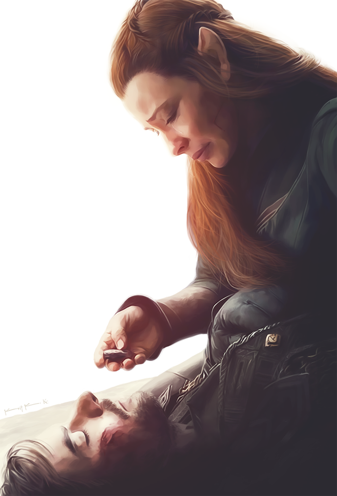 Kili And Tauriel A Promise By Kc Eazyworld On Deviantart Kili And Tauriel A Promise By Kc Eazyworld