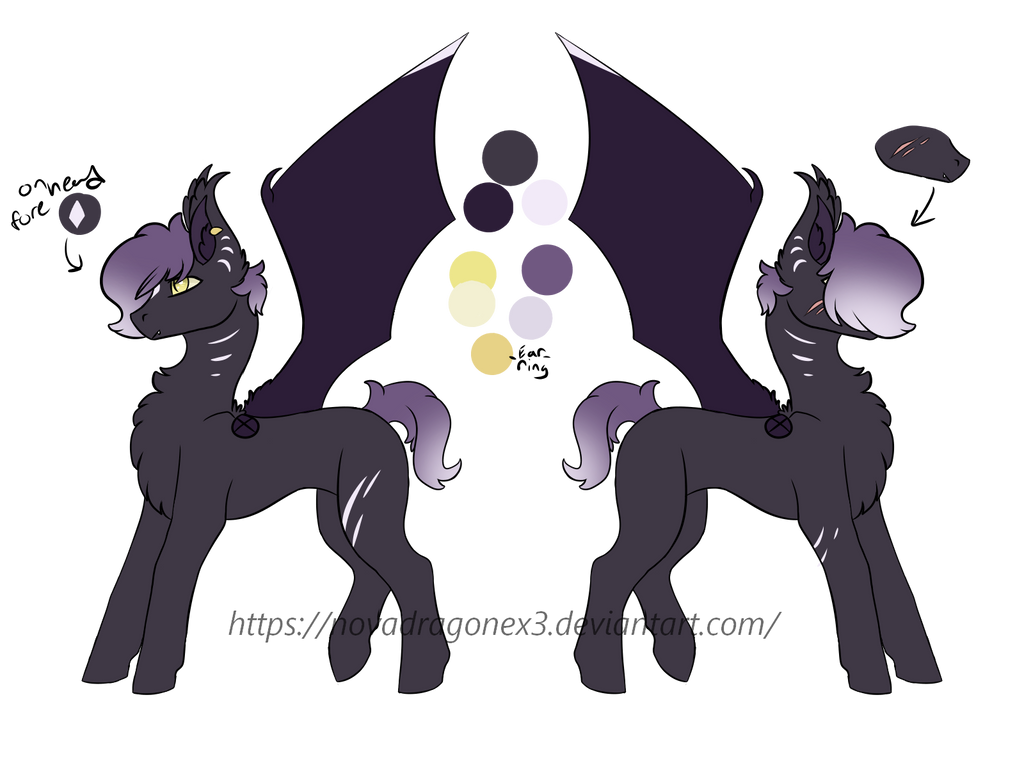 Bat Ponysona Redo By Novatonix On Deviantart Bat Ponysona Redo By Novatonix