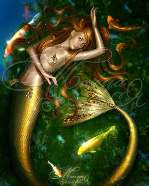 Golden fish by mashamaklaut Golden fish by mashamaklaut
