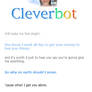 cleverbot is a beatles fan.