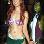 Ariel and She-Hulk Cosplayers