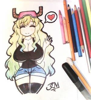 FanArt - Lucoa - Kobayashi-San Maid Dragon