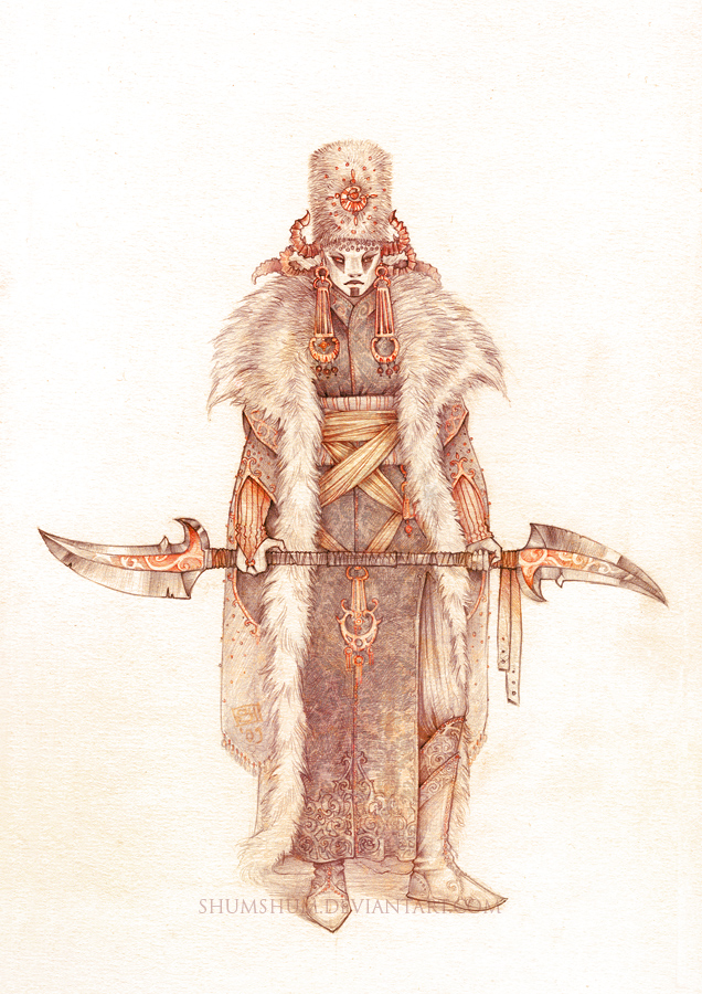 Ceremonial costume concept