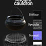 FREE Ancient Cauldron 3D FBX