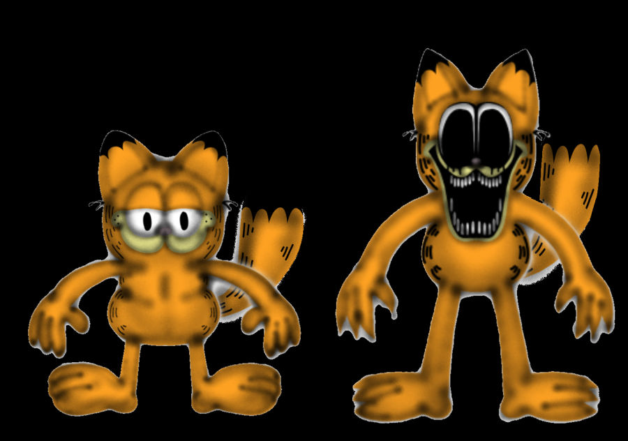 Garfield Analog Horror Pt.1 Design Character by MilanAarjun on DeviantArt