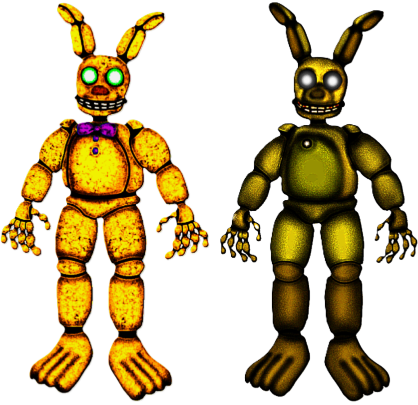 SpringBonnie/Fixed Springtrap/FNAF SpeedEdit by MilanAarjun on DeviantArt