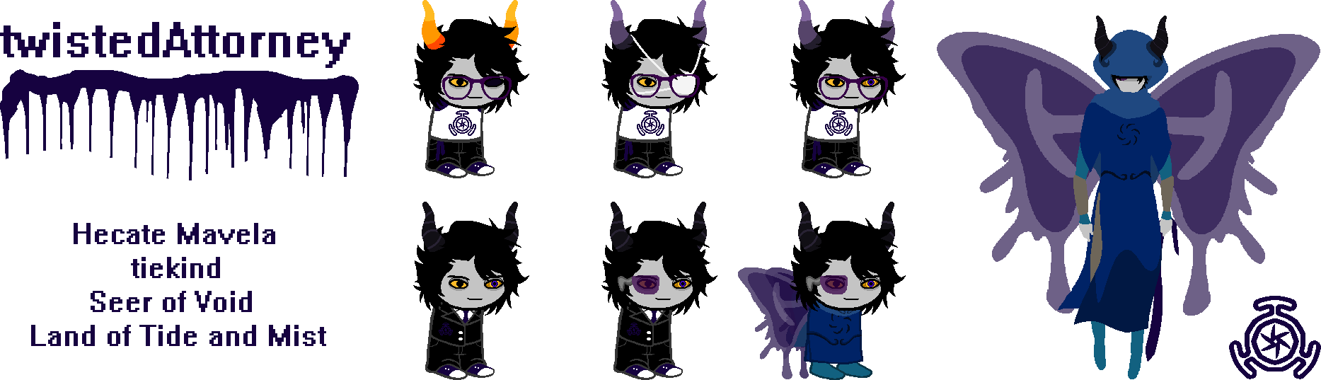 HOMESTUCK FANTROLL: Hecate Mavela