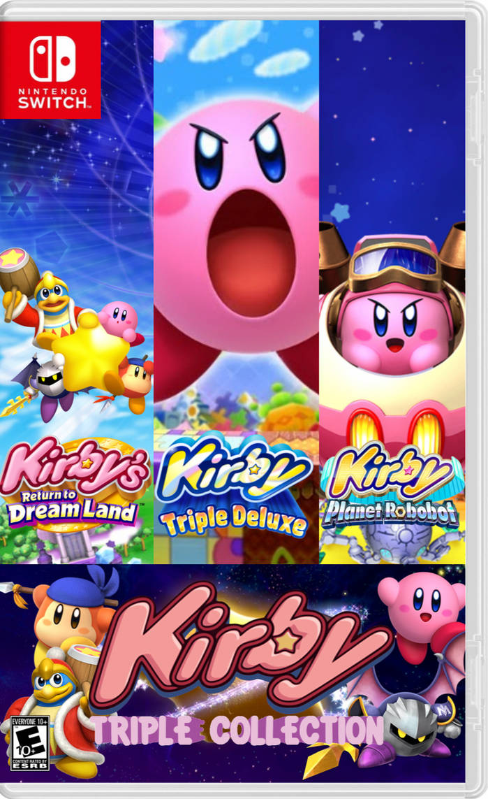 Kirby Triple Collection by LiamTheYoshi on DeviantArt