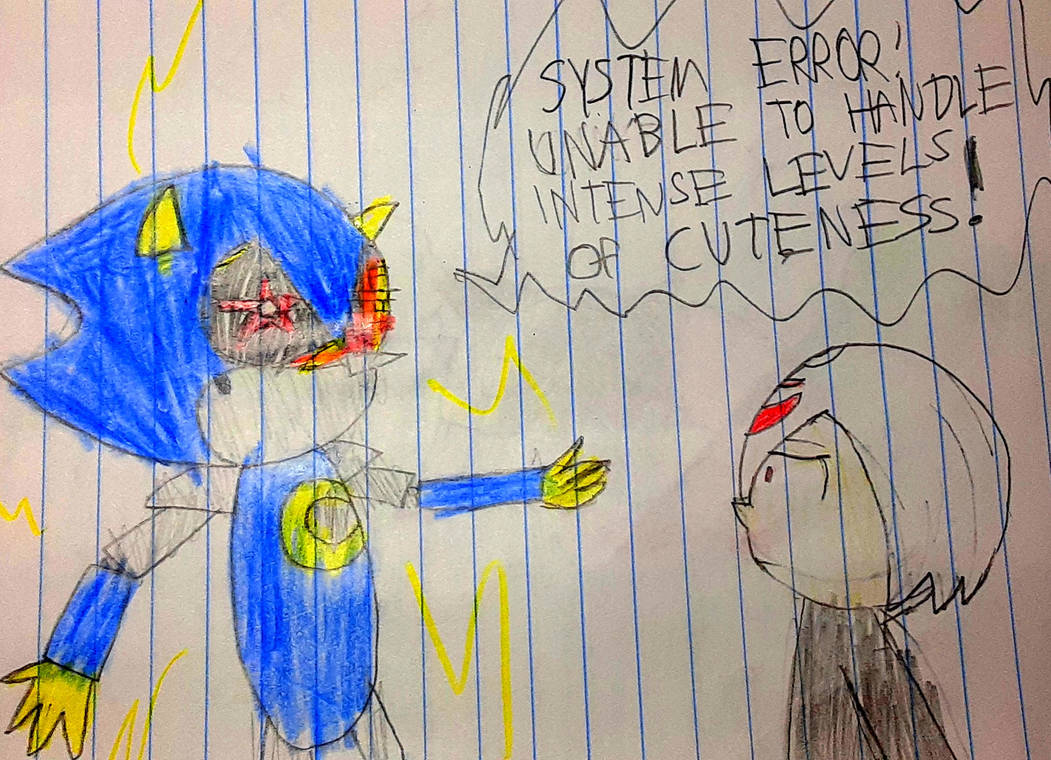 Metal Sonic meets Sage by LiamTheYoshi on DeviantArt