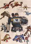 G1 Soundwave and Casettes by LordStarscreamraptor