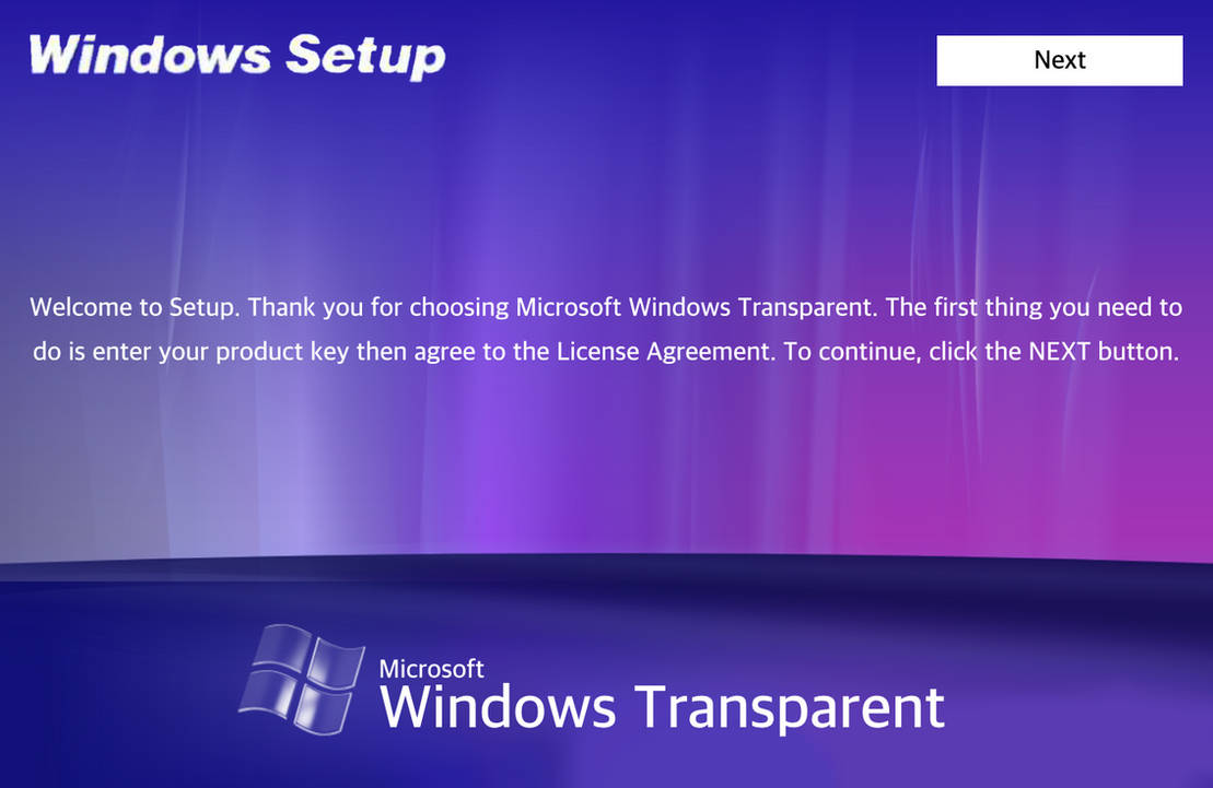 Windows Transparent Setup Phase 1 by Scott-O-Matic on DeviantArt