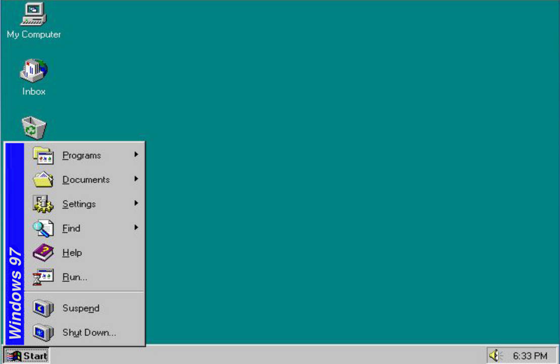 Windows 97 and Start Menu by Scott-O-Matic on DeviantArt