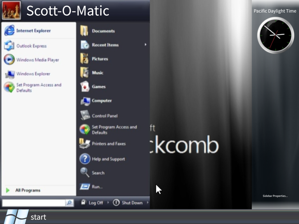 Windows Blackcomb and Start Menu by Scott-O-Matic on DeviantArt