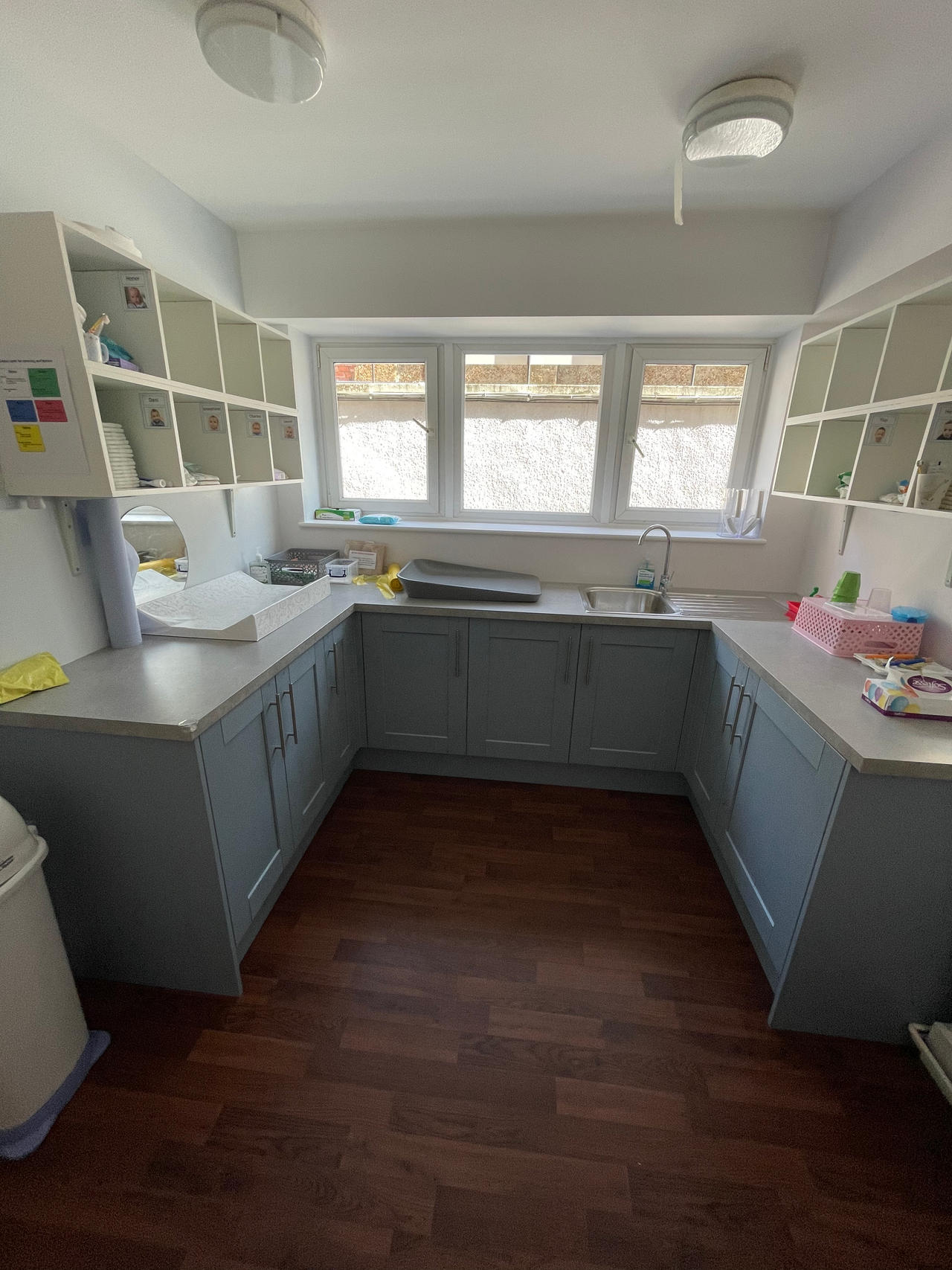 Wood floor refinishing