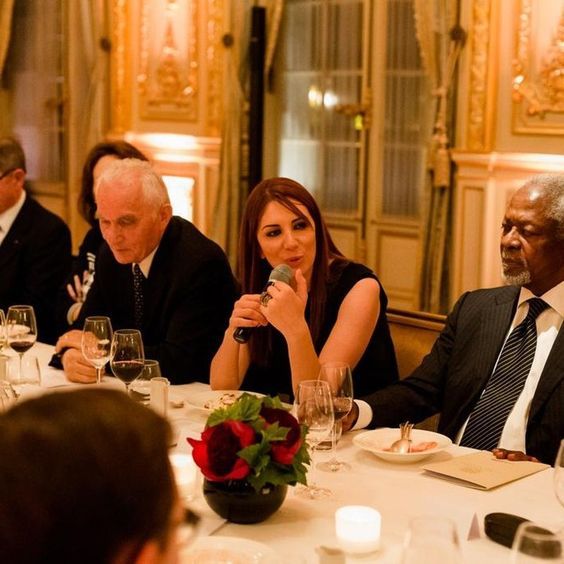 syrian female public figures in  Europe