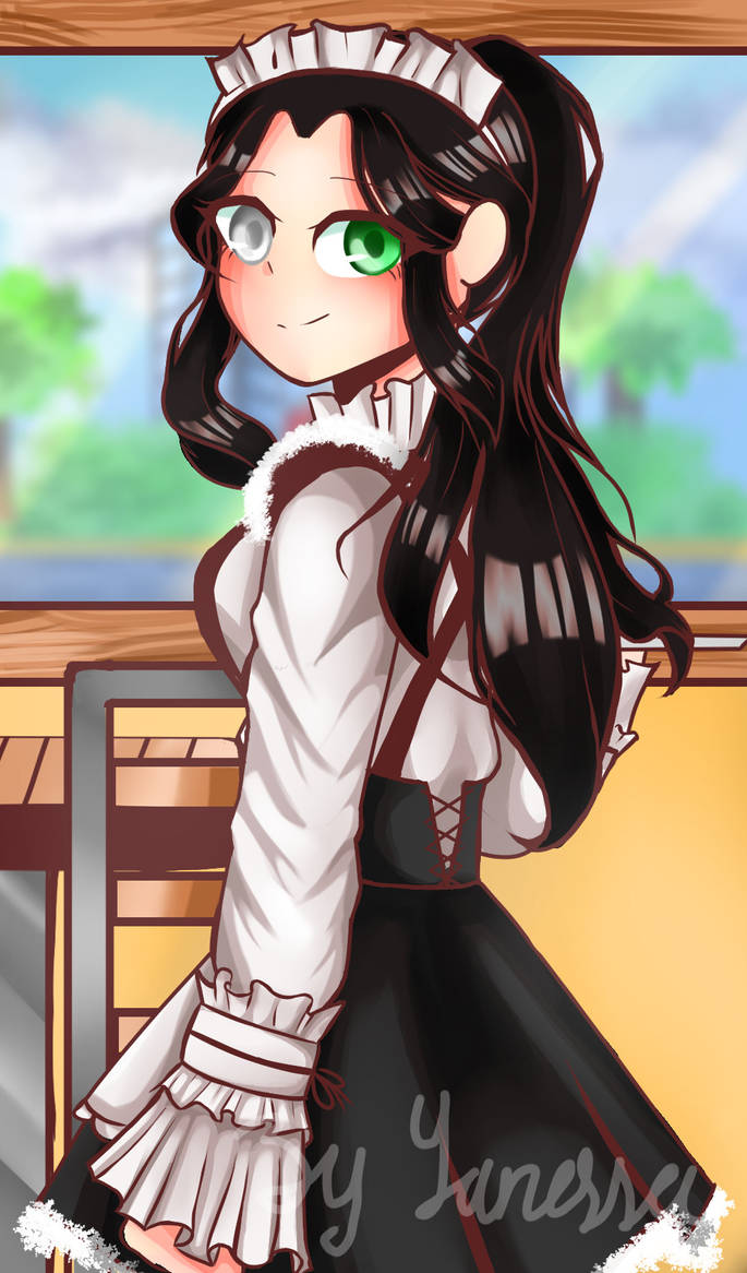 Maid OC by MilanesaAstral on DeviantArt