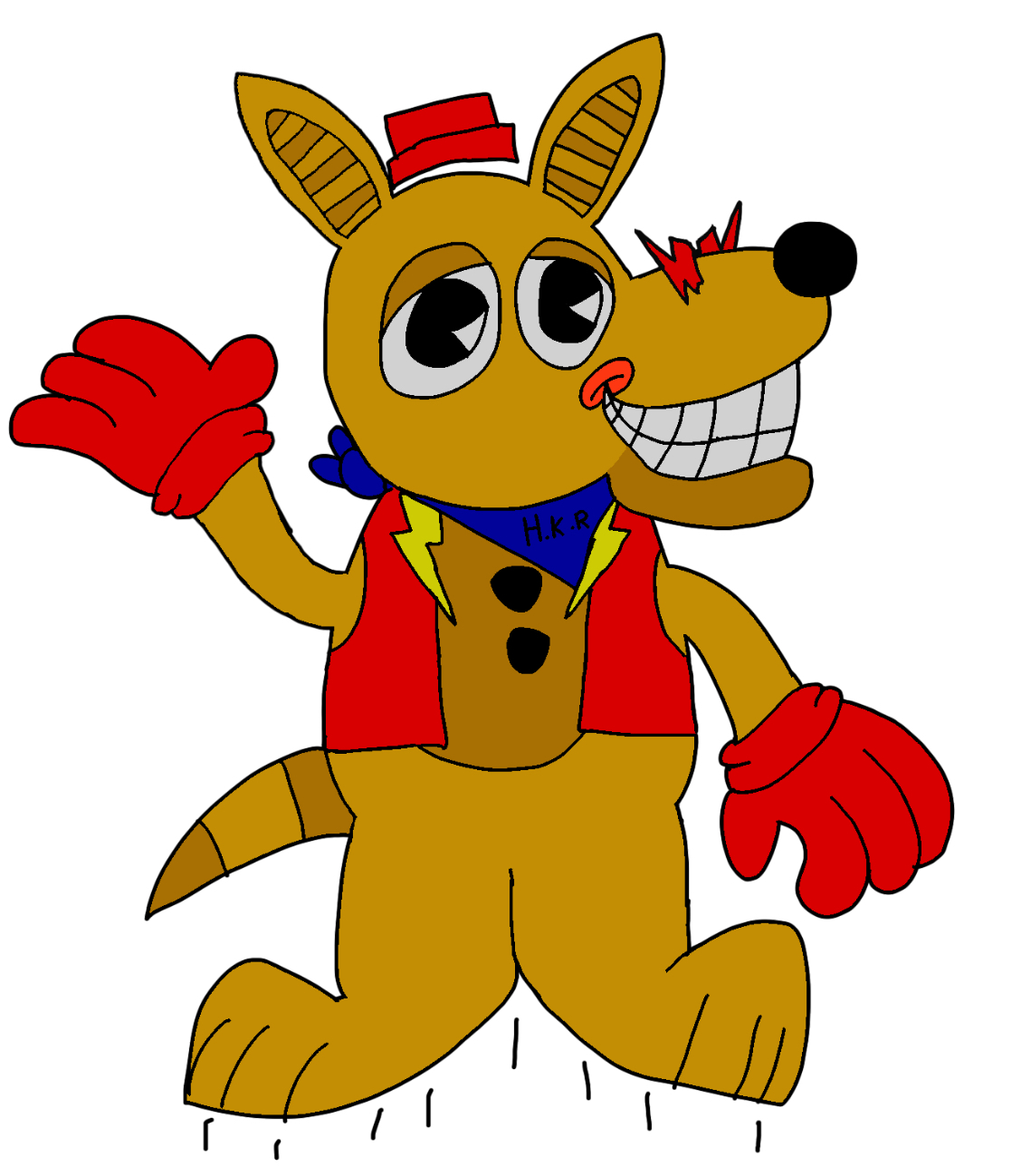 FNAF 1: Foxy by Lelan-B-Keeton on DeviantArt